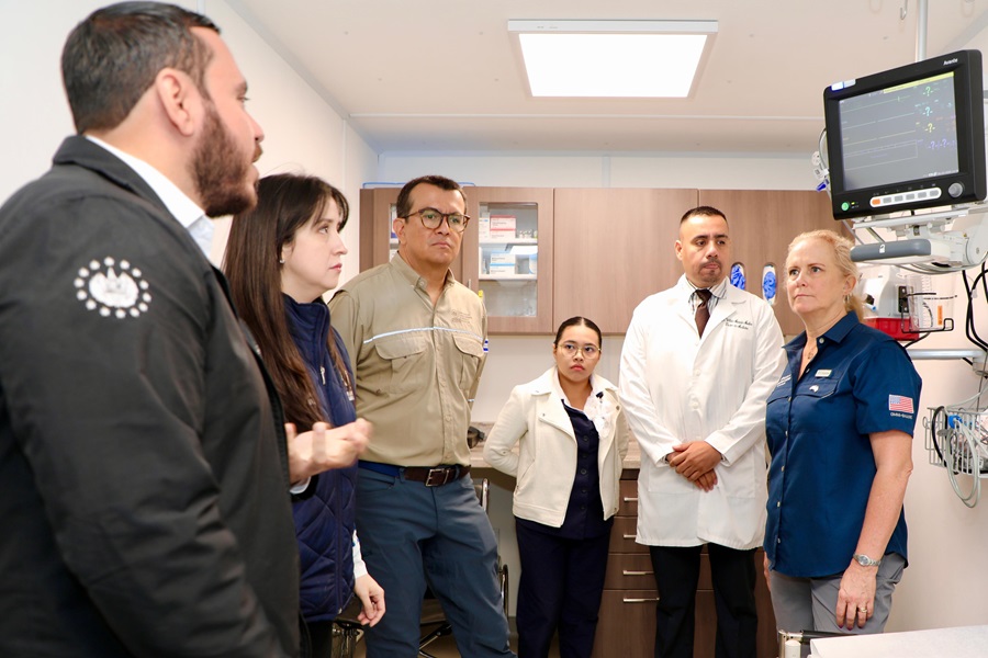 Cabinas donadas embajada EEUU