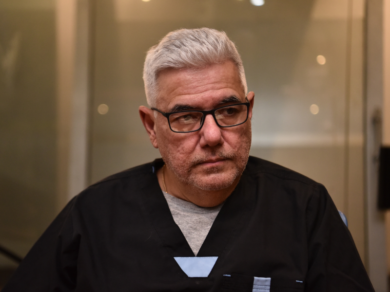 Experto en epidemiología y salubrista, Ricardo Lara. Foto EDH/Miguel Lemus