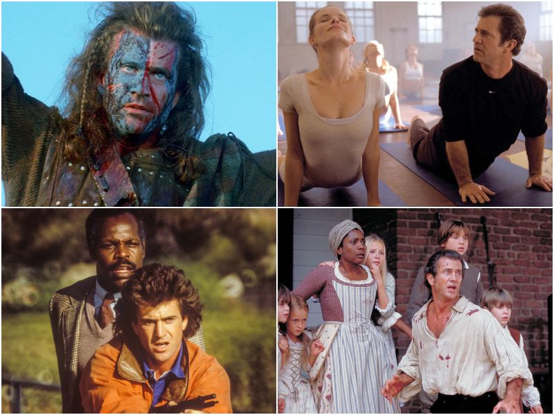 Mel Gibson cumple 70 años. Fotos de las productoras y distribuidoras