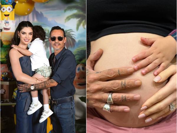 Nadia Ferreira y Marc Anthony