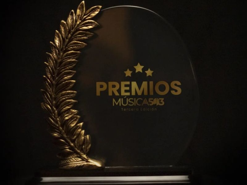 La plataforma salvadoreña de premiación artística Música 503 anunció este lunes una decisión estratégica para este año: hacer una pausa en su gala presencial con el propósito de completar las entregas de estatuillas aún pendientes y reorganizar su modelo de producción. Foto Instagram @musica503sv