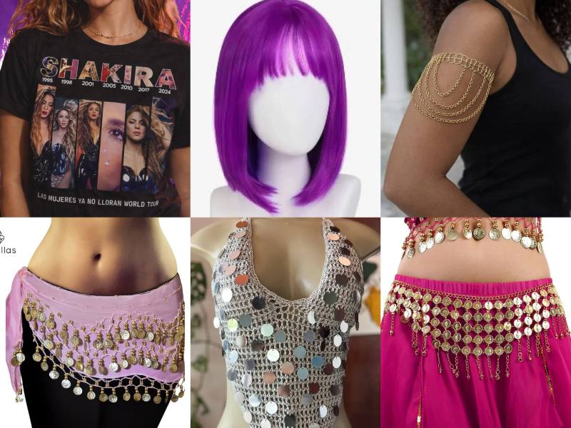 Todo lo que necesitas para armar tu look par el concierto de Shakira.
