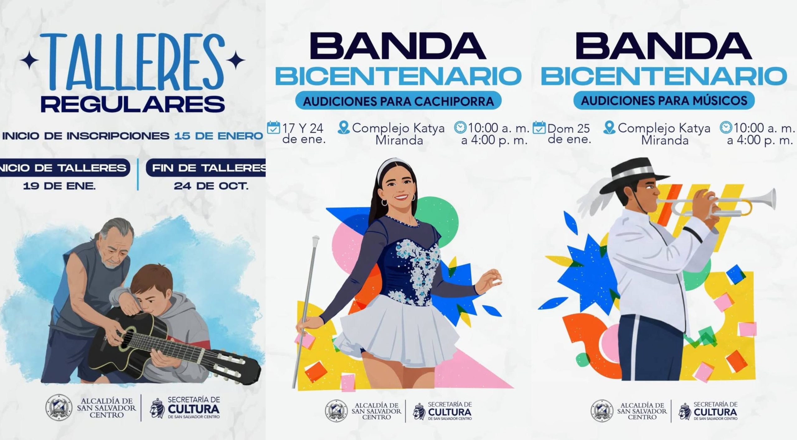 Talleres Secretaria de Cultura de la alcaldía de San Salvador