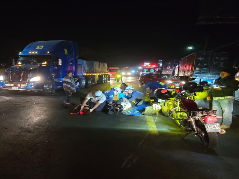 Las víctimas fueron atendidas por instituciones de primera respuesta. Foto EDH/Cortesía