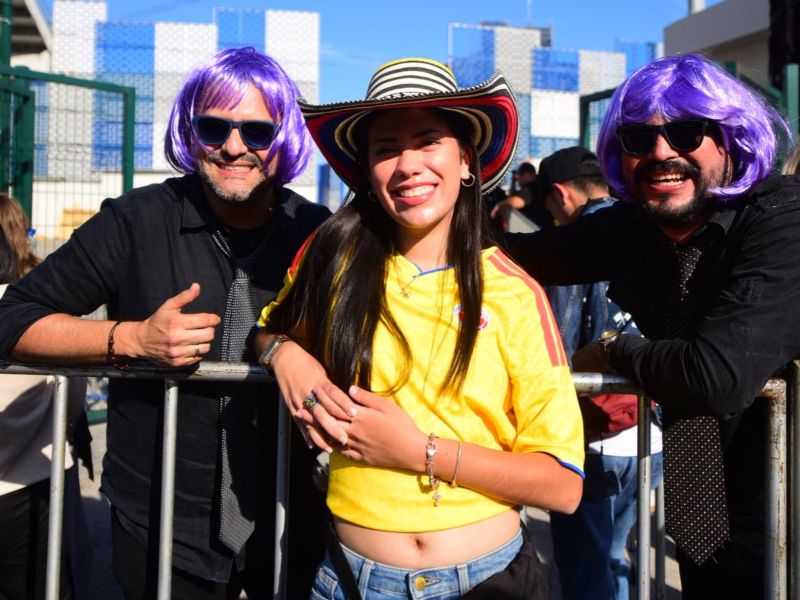 Ambiente concierto de Shakira en El Salvador 2026