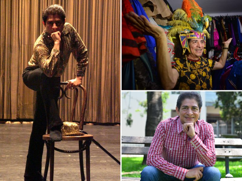 Bailarín salvadoreño Mauricio Bonilla