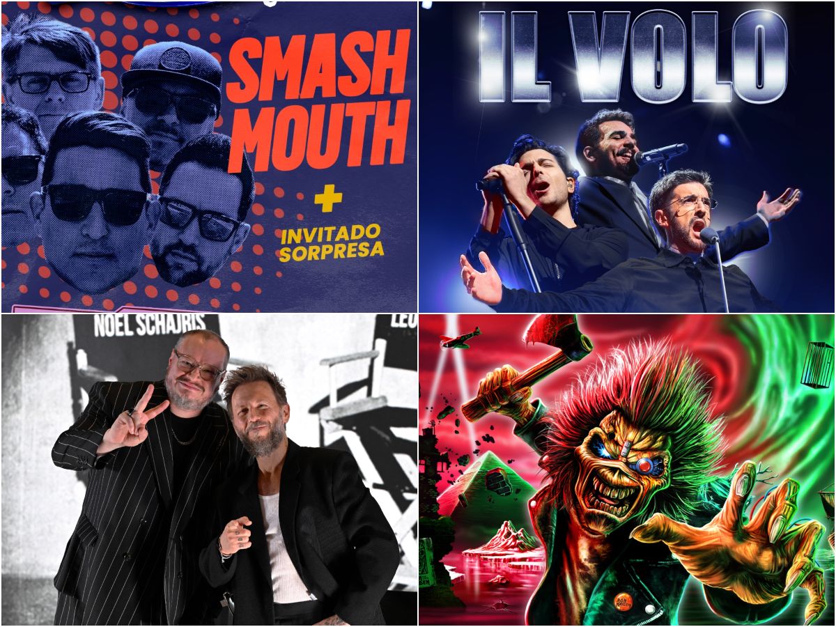 Más de uno de estos conciertos llamará tu atención. Fotos AFP / sitios oficiales