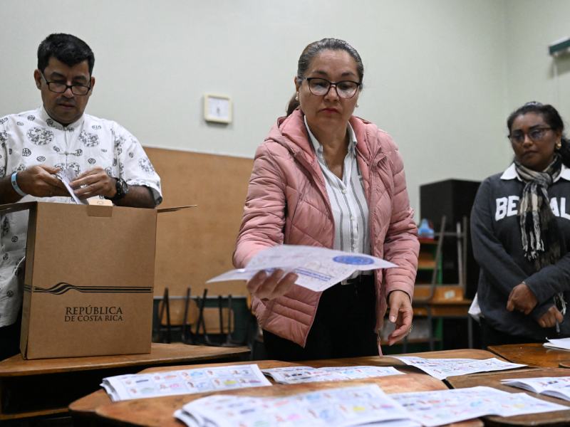 Elecciones presidenciales de Costa Rica AFP
