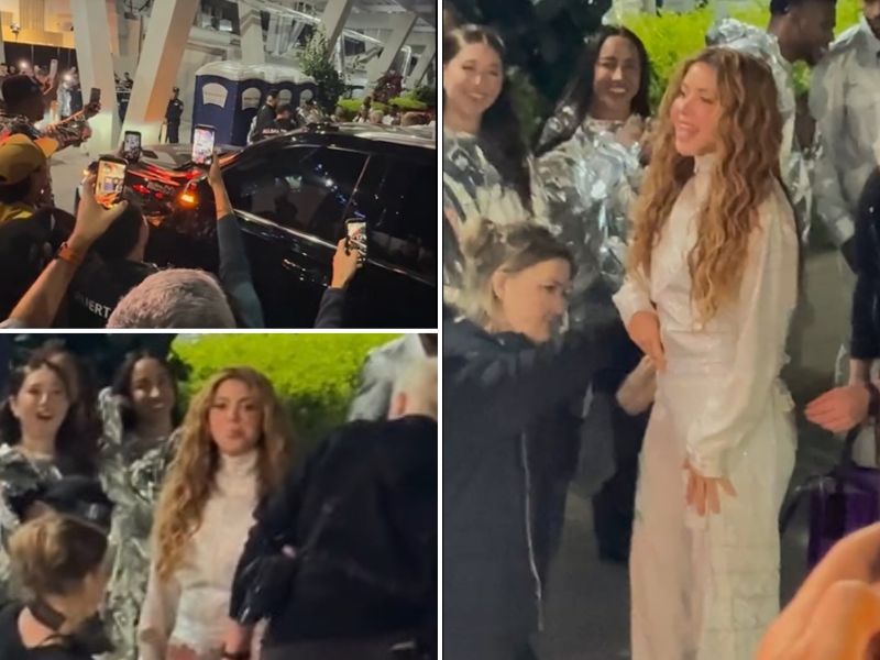 Shakira se emociona al escuchar que le cantan el Feliz Cumpleaños en El Mágico