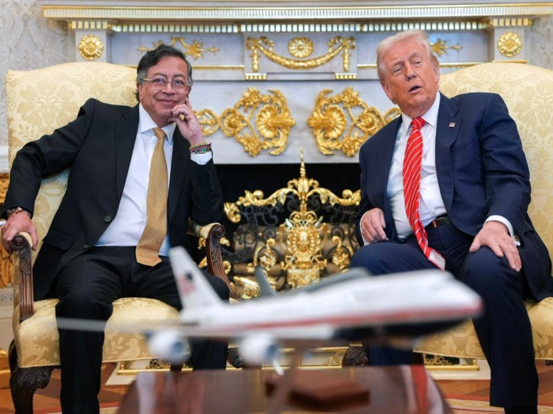 Gustavo Petro Donald Turmp Casa Blanca Colombia
