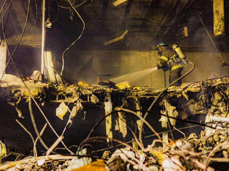 Hotel- Alameda- Incendio @SecPrensaSV