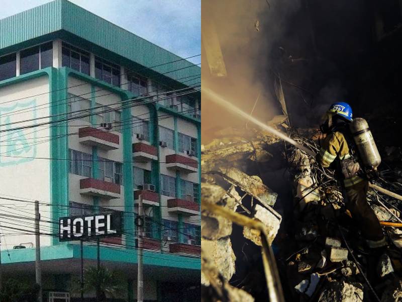 Antes y después del Hotel Alameda.