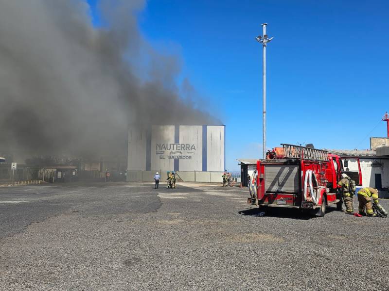 Incendio- La Unión- Puerto