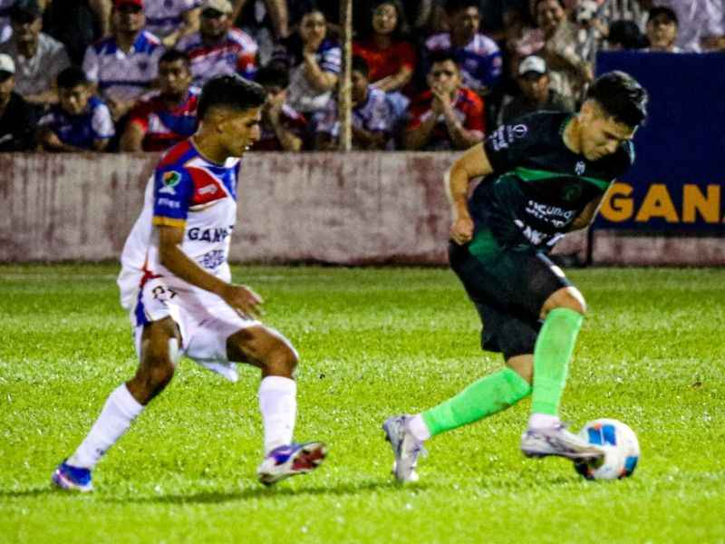 Acciones del juego entre Firpo e Inter FA, en Usulután. Foto: Cortesía Inter FA
