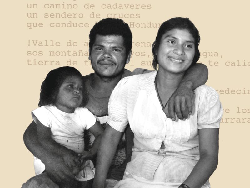 Parte de la imagen de la portada del libro "Chalatenango, luz y sombra"