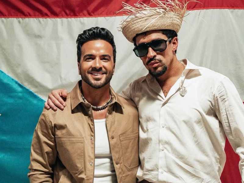 Luis Fonsi con Bad Bunny