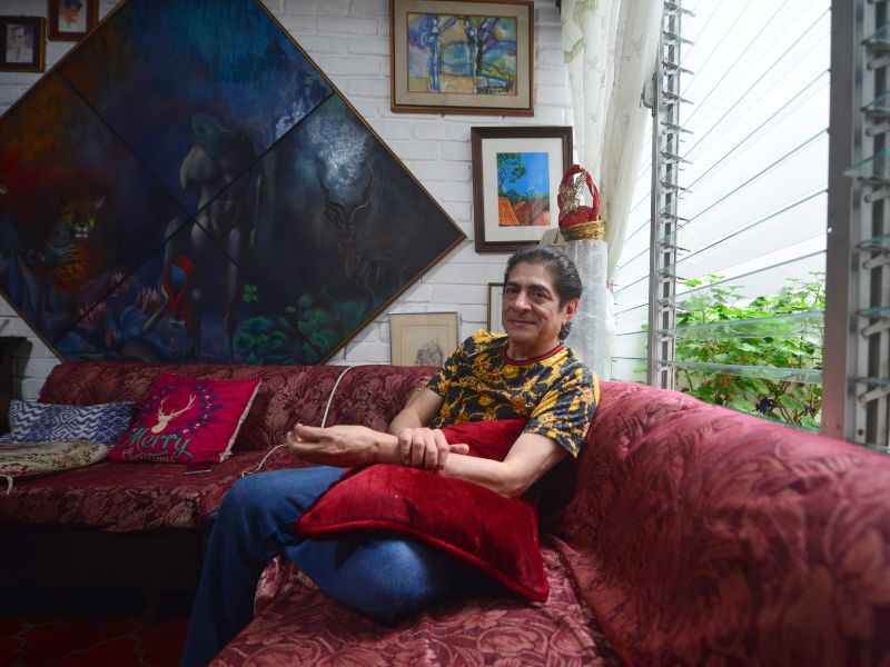 Bailarín y gestor cultural Mauricio Bonilla