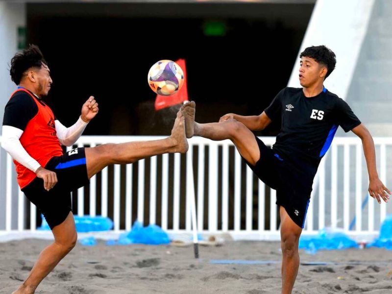 Entreno de la Playera. Foto: Cortesía Fesfut/LaSelecta