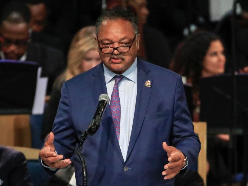 Reverendo Jesse Jackson derechos civiles Estados Unidos