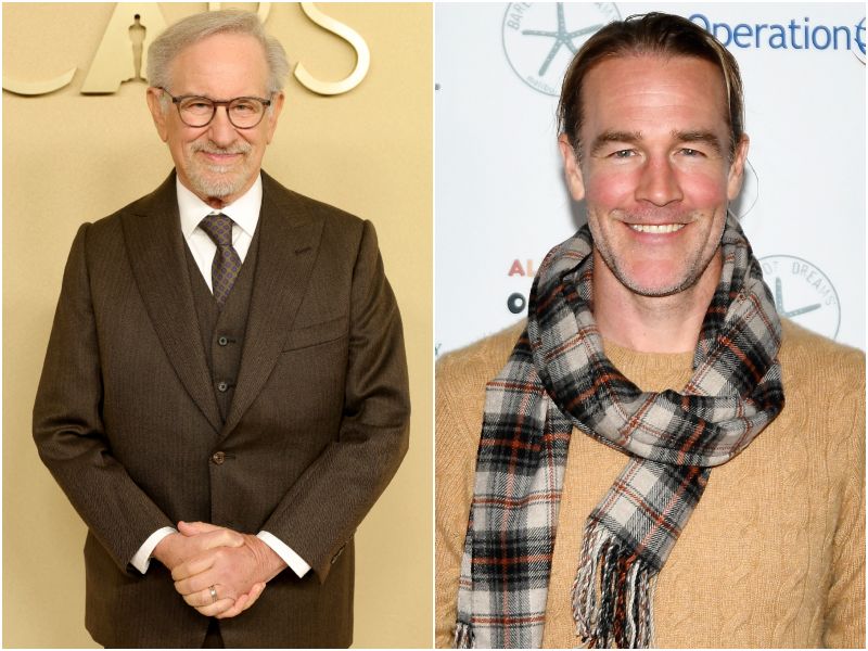 Spielberg, el cineasta favorito de Dawson Leery, el personaje que catapultó a la fama a Van Der Beek en la serie adolescente "Dawson's Creek" también se encuentra entre los contribuyentes junto a su esposa, con una cuota que asciende los 25,000 dólares. Fotos AFP