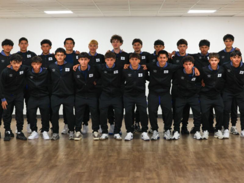 La Selecta Sub 17 que viajará al Premundial. Foto: Cortesía Fesfut/LaSelecta