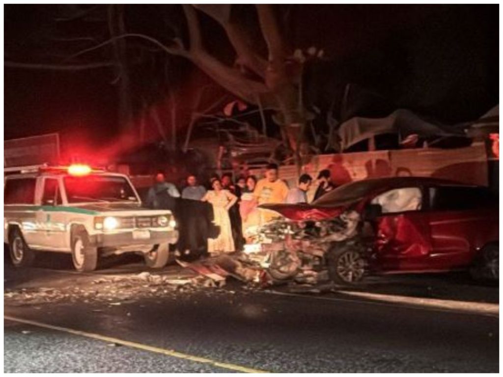 Una serie de accidentes de tránsito registrados en las últimas horas en diferentes puntos del país dejó un saldo de al menos siete personas lesionadas.