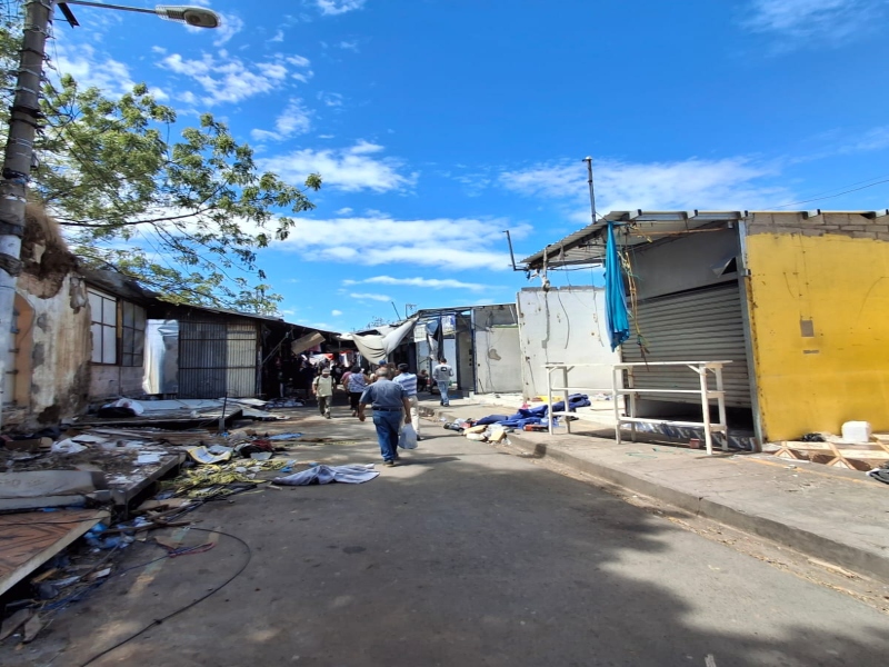 puestos que seran demolidos