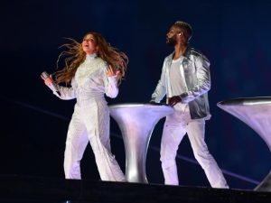 Shakira en la última fecha de su Residencia en El Salvador. Foto EDH / Emerson Del Cid