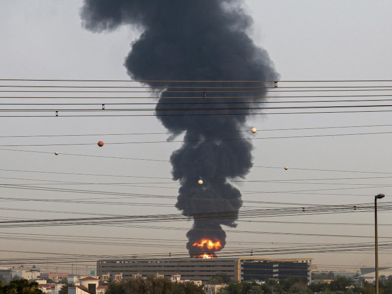 Aeropuerto Dubái ataques iraníes guerra