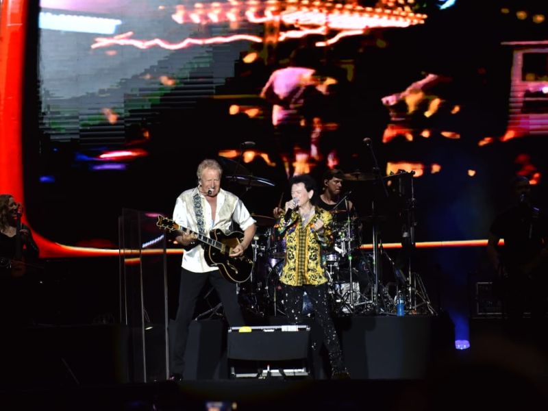 Air Supply fue un éxito en El Salvador. Foto EDH / Miguel Lemus