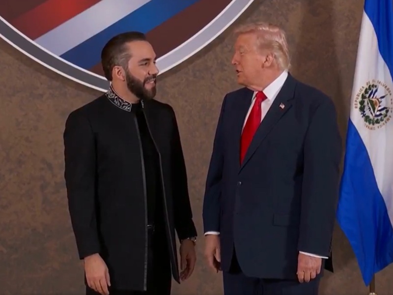 Bukele y Trump