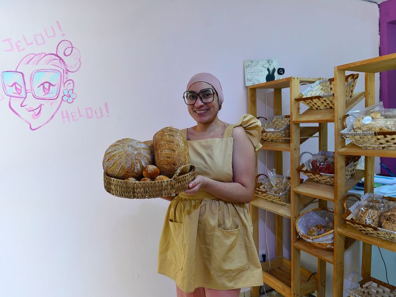 Vanessa Rivera se ha convertido en una experta en elaborar una amplia variedad de panes y bocadillos a base de la saludable masa madre. | Fotos EDH / Lissette Monterrosa