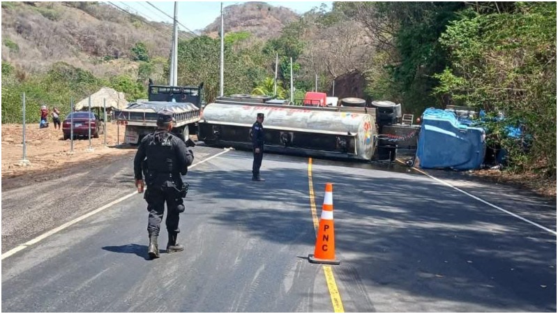 Accidente - cisterna