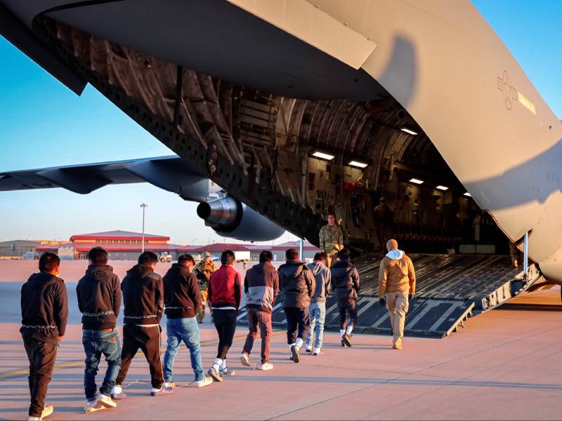 Deportados- Estados Unidos-Aviones