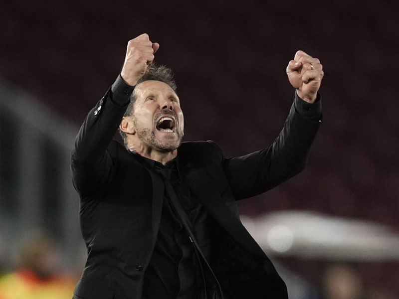 Diego Simeone Atletico Madrid Copa del Rey
