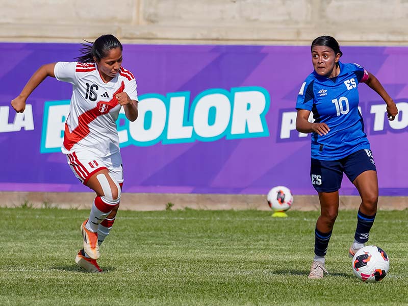 El Salvador Peru Selecta Femenina Amistoso