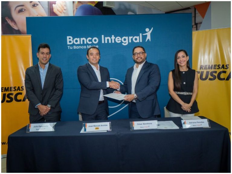 Banco Integral y Remesas Cusca unen fuerzas para facilitar el cobro de ...