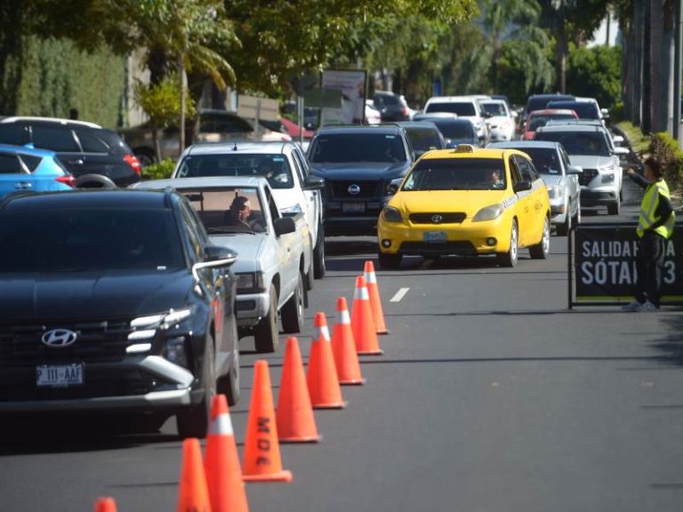 Trabajos de la zona Rosa San Salvador