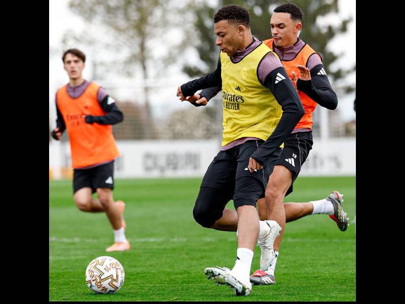 Kylian Mbappe Entreno Real Madrid