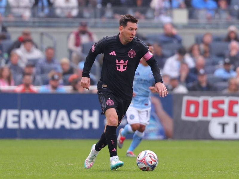 El argentino Leo Messi, en el partido ante el New York City FC, por la MLS. Foto: EDH AFP