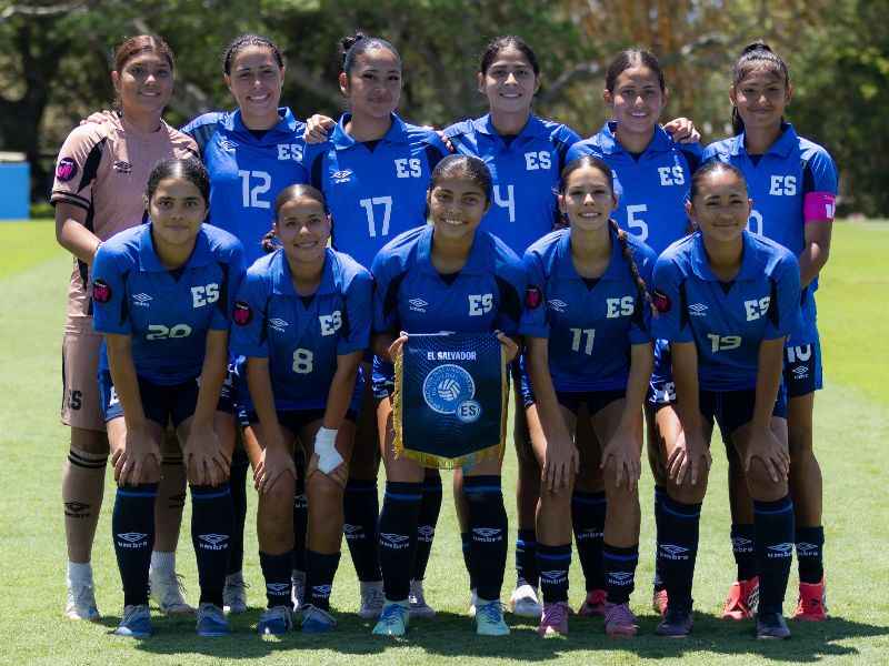 Este fue el último inicial salvadoreño Sub 17, en el Premundial de Concacaf. Foto: Cortesía Fesfut/LaSelecta