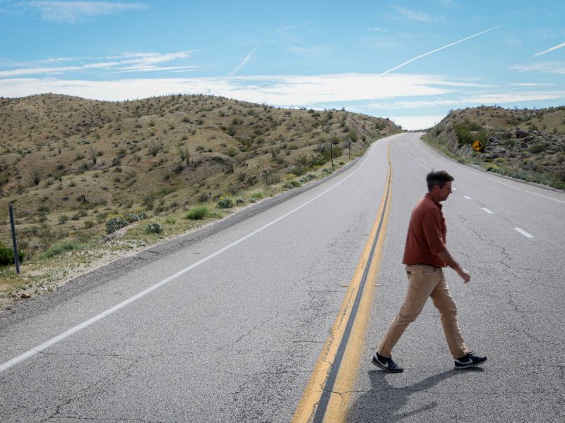 Carretera que inspiró "Una batalla tras otra"