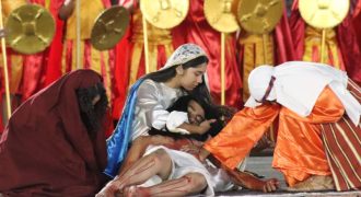 Viacrucis-Viviente-Jóvenes- Pasión- Cristo- Domingo