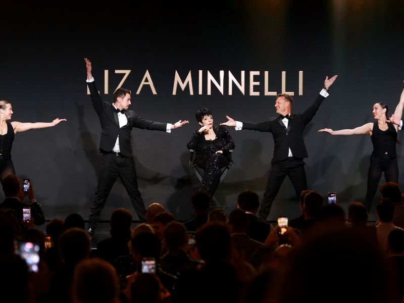 Liza Minelli es un ícono del mundo de Hollywood. Foto AFP