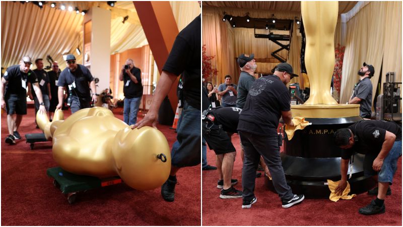 A menos de 24 horas para que comiencen los premios más codiciados de Hollywood, el caos está servido. Fotos AFP