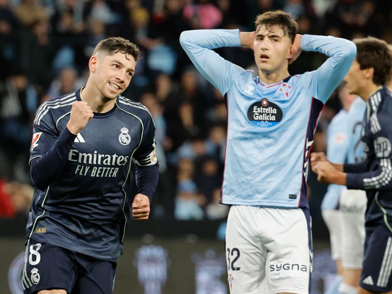 real madrid celta laliga valverde