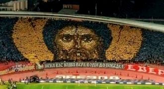 san simeon serbia video viral estrella roja controversia polemica uefa futbol 02