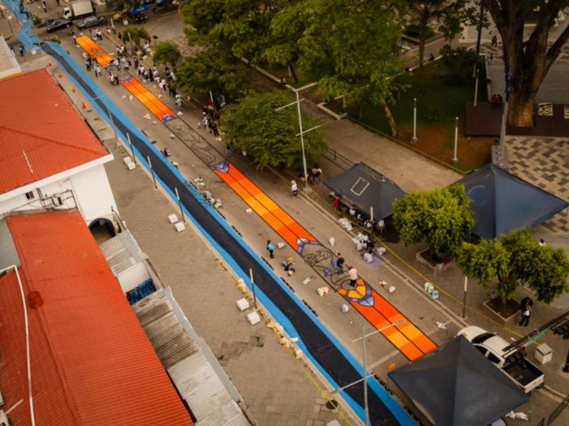 Alfombra de sal en el CHSS