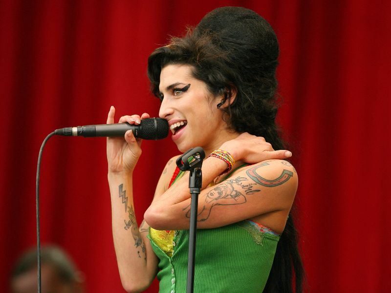 Cantante británica Amy Winehouse