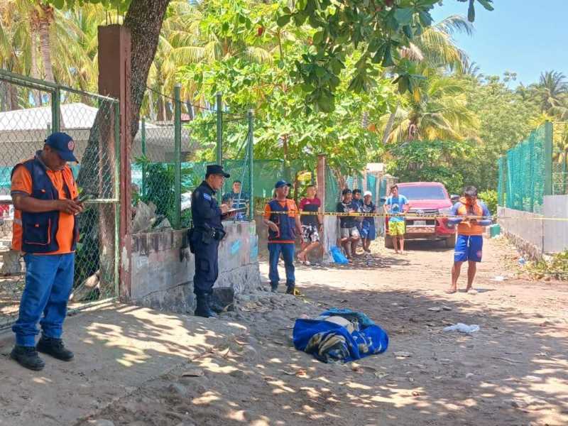 Imagen compartida en redes sociales por la Comisión Comunal de Protección Civil del cantón Barra de Santiago, en Jujutla. Foto EDH/Cortesía
